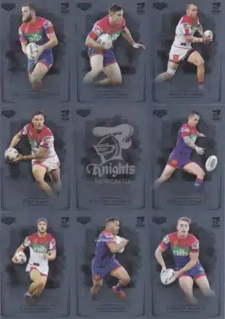 2019 NRL Elite Silver Special Team Set - Newcastle Knights