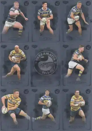 2019 NRL Elite Silver Special Team Set - Parramatta Eels