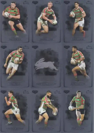 2019 NRL Elite Silver Special Team Set - South Sydney Rabbitohs