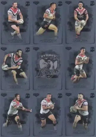 2019 NRL Elite Silver Special Team Set - Sydney Roosters