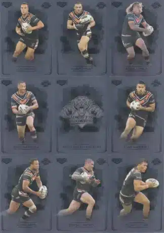 2019 NRL Elite Silver Special Team Set - Wests Tigers