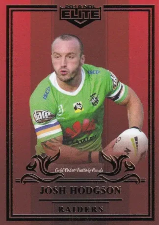 2019 NRL Elite Ruby Mojo - MR013 Josh Hodgson Canberra Raiders