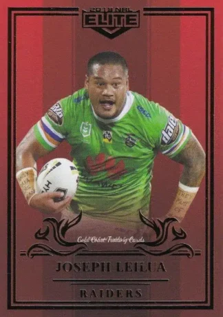 2019 NRL Elite Ruby Mojo - MR014 Joseph Leilua Canberra Raiders