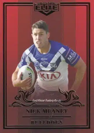 2019 NRL Elite Ruby Mojo - MR025 Nick Meaney Canterbury Bulldogs