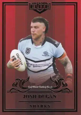 2019 NRL Elite Ruby Mojo - MR029 Josh Dugan Cronulla Sharks