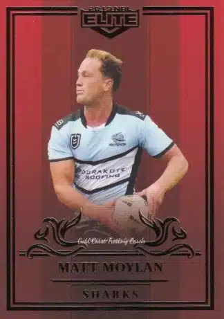 2019 NRL Elite Ruby Mojo - MR033 Matt Moylan Cronulla Sharks