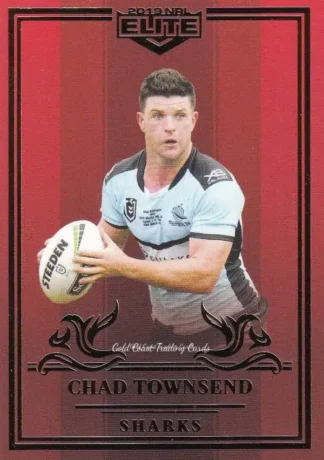 2019 NRL Elite Ruby Mojo - MR035 Chad Townsend Cronulla Sharks