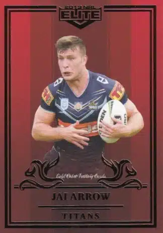 2019 NRL Elite Ruby Mojo - MR038 Jai Arrow Gold Coast Titans