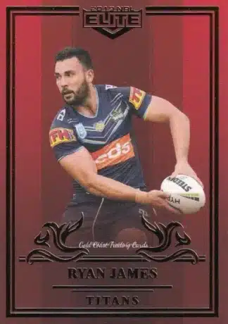 2019 NRL Elite Ruby Mojo - MR042 Ryan James Gold Coast Titans