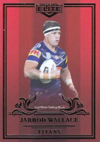2019 NRL Elite Ruby Mojo - MR045 Jarrod Wallace Gold Coast Titans