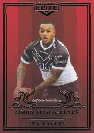 2019 NRL Elite Ruby Mojo - MR048 Addin Fonua-Blake Manly Sea Eagles
