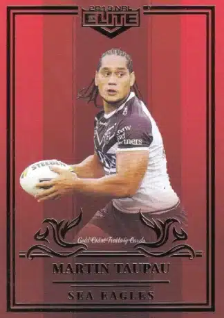 2019 NRL Elite Ruby Mojo - MR051 Martin Taupau Manly Sea Eagles