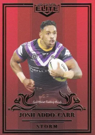 2019 NRL Elite Ruby Mojo - MR056 Josh Addo-Carr Melbourne Storm