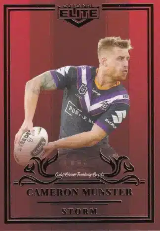 2019 NRL Elite Ruby Mojo - MR060 Cameron Munster Melbourne Storm