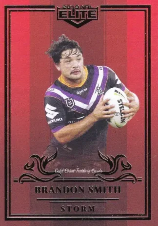 2019 NRL Elite Ruby Mojo - MR061 Brandon Smith Melbourne Storm