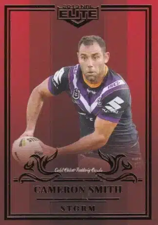 2019 NRL Elite Ruby Mojo - MR062 Cameron Smith Melbourne Storm