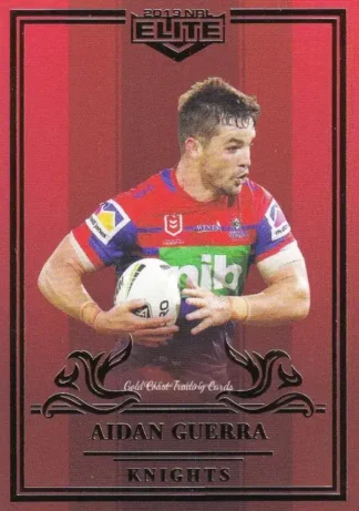 2019 NRL Elite Ruby Mojo - MR066 Aidan Guerra Newcastle Knights