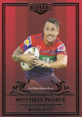 2019 NRL Elite Ruby Mojo - MR069 Mitchell Pearce Newcastle Knights