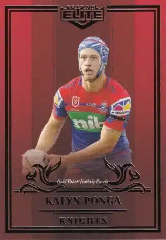 2019 NRL Elite Ruby Mojo - MR070 Kalyn Ponga Newcastle Knights