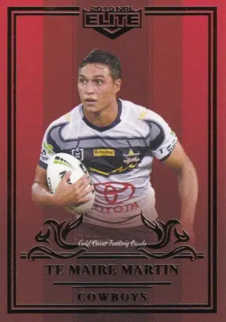 2019 NRL Elite Ruby Mojo - MR077 Te Maire Martin North Qld Cowboys