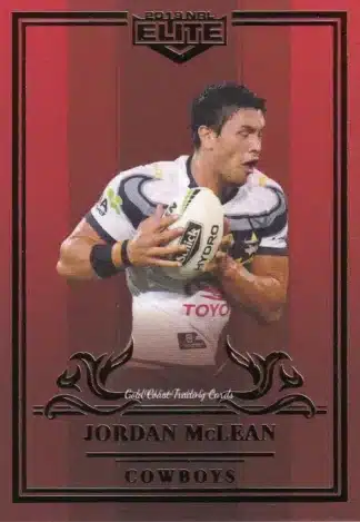 2019 NRL Elite Ruby Mojo - MR078 Jordan McLean North Qld Cowboys