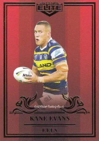 2019 NRL Elite Ruby Mojo - MR085 Kane Evans Parramatta Eels