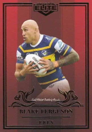 2019 NRL Elite Ruby Mojo - MR086 Blake Ferguson Parramatta Eels