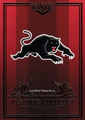 2019 NRL Elite Ruby Mojo - MR091 Logo Checklist Penrith Panthers