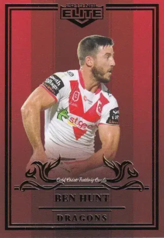 2019 NRL Elite Ruby Mojo - MR112 Ben Hunt St George Dragons