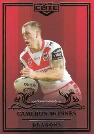 2019 NRL Elite Ruby Mojo - MR113 Cameron McInnes St George Dragons