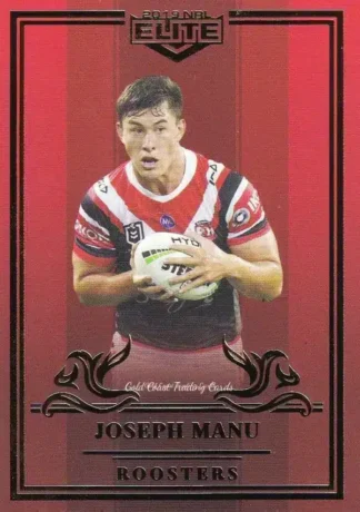 2019 NRL Elite Ruby Mojo - MR123 Joseph Manu Sydney Roosters