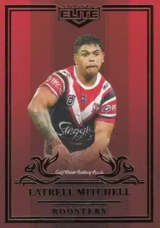 2019 NRL Elite Ruby Mojo - MR124 Latrell Mitchell Sydney Roosters