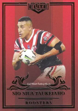 2019 NRL Elite Ruby Mojo - MR125 Sio Siua Taukeiaho Sydney Roosters