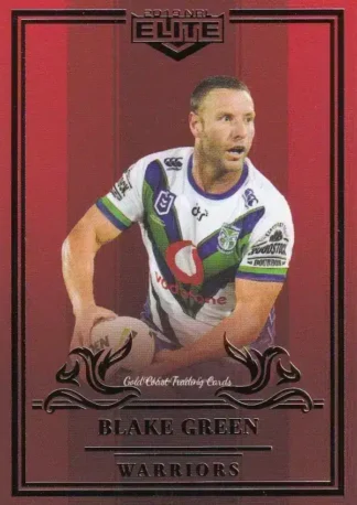 2019 NRL Elite Ruby Mojo - MR130 Blake Green Warriors