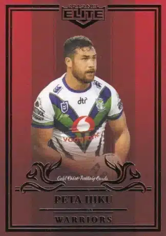 2019 NRL Elite Ruby Mojo - MR131 Peta Hiku Warriors