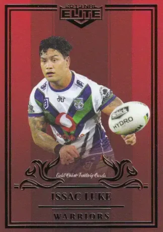 2019 NRL Elite Ruby Mojo - MR132 Issac Luke Warriors