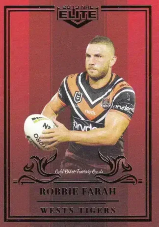 2019 NRL Elite Ruby Mojo - MR138 Robbie Farah Wests Tigers