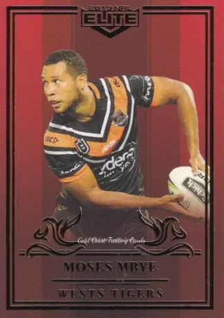 2019 NRL Elite Ruby Mojo - MR142 Moses Mbye Wests Tigers