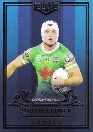 2019 NRL Elite Sapphire Mojo - MS012 Jarrod Croker Canberra Raiders