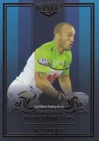 2019 NRL Elite Sapphire Mojo - MS013 Josh Hodgson Canberra Raiders