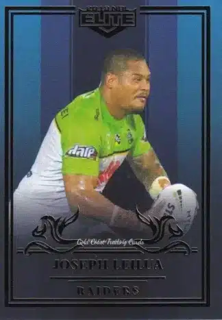 2019 NRL Elite Sapphire Mojo - MS014 Joseph Leilua Canberra Raiders