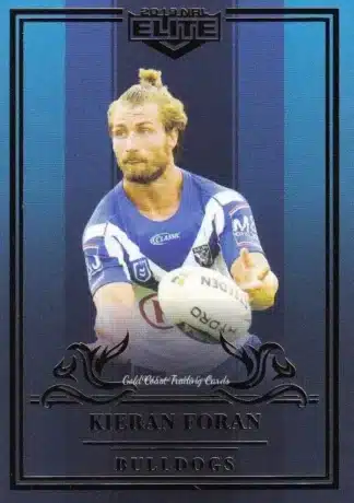 2019 NRL Elite Sapphire Mojo - MS020 Kieran Foran Canterbury Bulldogs