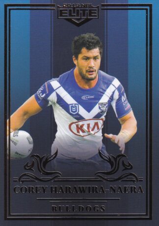 2019 NRL Elite Sapphire Mojo - MS021 Corey Harawira-Naera Canterbury Bulldogs