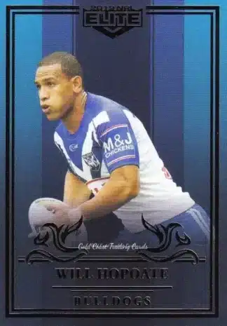 2019 NRL Elite Sapphire Mojo - MS022 William Hopoate Canterbury Bulldogs