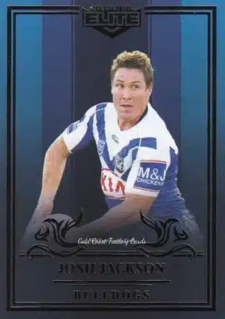 2019 NRL Elite Sapphire Mojo - MS023 Josh Jackson Canterbury Bulldogs