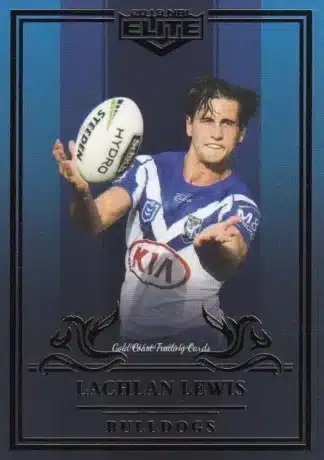 2019 NRL Elite Sapphire Mojo - MS024 Lachlan Lewis Canterbury Bulldogs