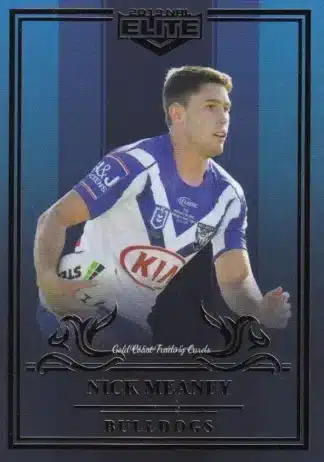 2019 NRL Elite Sapphire Mojo - MS025 Nick Meaney Canterbury Bulldogs