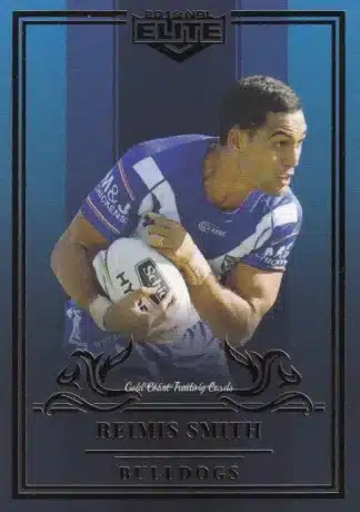 2019 NRL Elite Sapphire Mojo - MS026 Reimis Smith Canterbury Bulldogs
