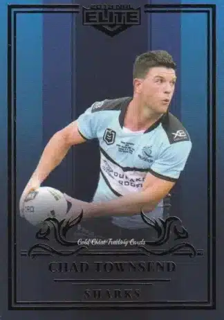 2019 NRL Elite Sapphire Mojo - MS035 Chad Townsend Cronulla Sharks