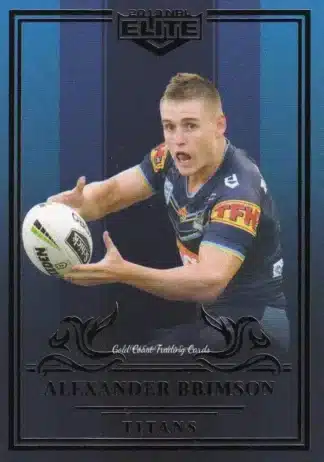 2019 NRL Elite Sapphire Mojo - MS040 Alexander Brimson Gold Coast Titans